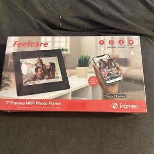 New Feelcare 7 Inch Smart WiFi Digital Picture Frame HN-DPF7000Black Frameo